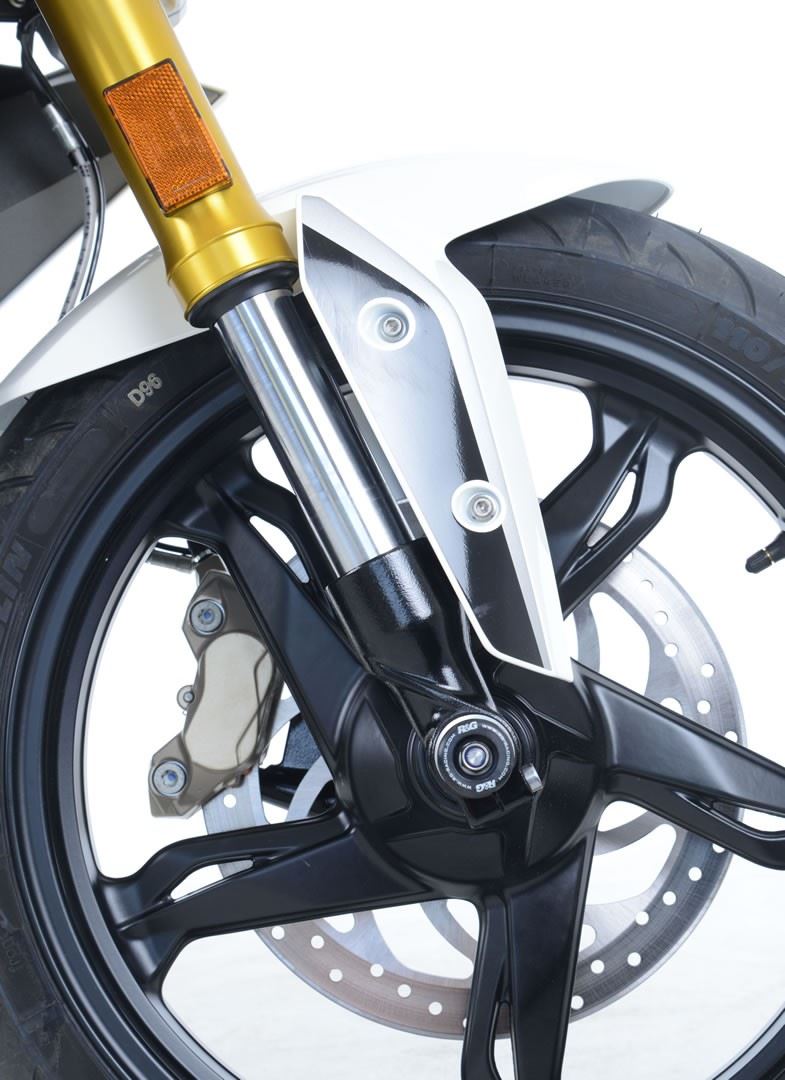 Fork Protectors for the BMW G310R / GS '17-, G310RR '22- & TVS Apache RR 310 '21-