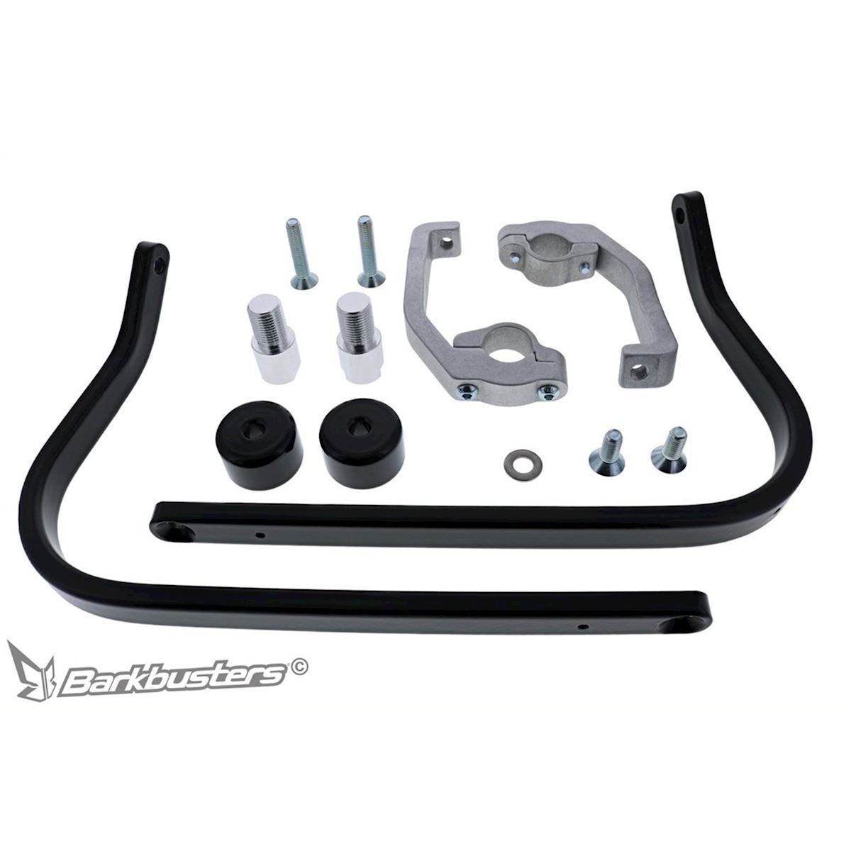 BarkBusters Handguard Kit for Yamaha MT09 '13-, SP '18-, MT-09 Tracer '14- , XSR900 '16- & MT-07 '21- '24 Colour: Silver