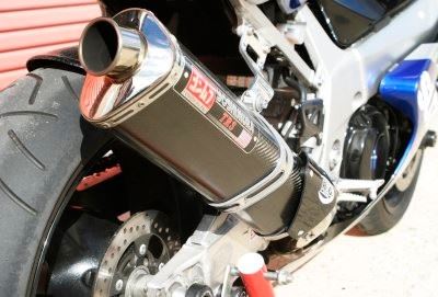 Tri Oval Exhaust Protector (Can Cover) Side: Right Hand Side