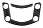 Red Dynamic Carbon Fibre Yoke Pad for the Kawasaki ER6N & F '09-11