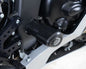 Crash Protectors - Aero Style for YZF-R6 '06- (Lower) Colour: Black